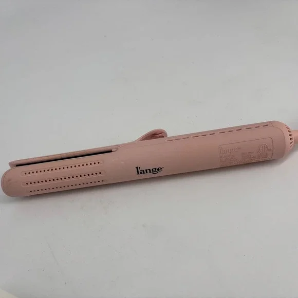 L'ange Le Duo 360 Airflow Styler A133 Blush Pink Titanium 1" Plate Hair Curler - Picture 4 of 6